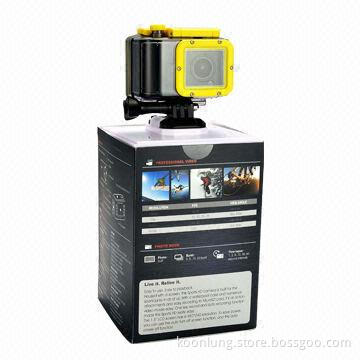 50m Waterproof Action Camera, DVR Helmet Surfboard Bike Mounts Included, 1080P 5.0MP